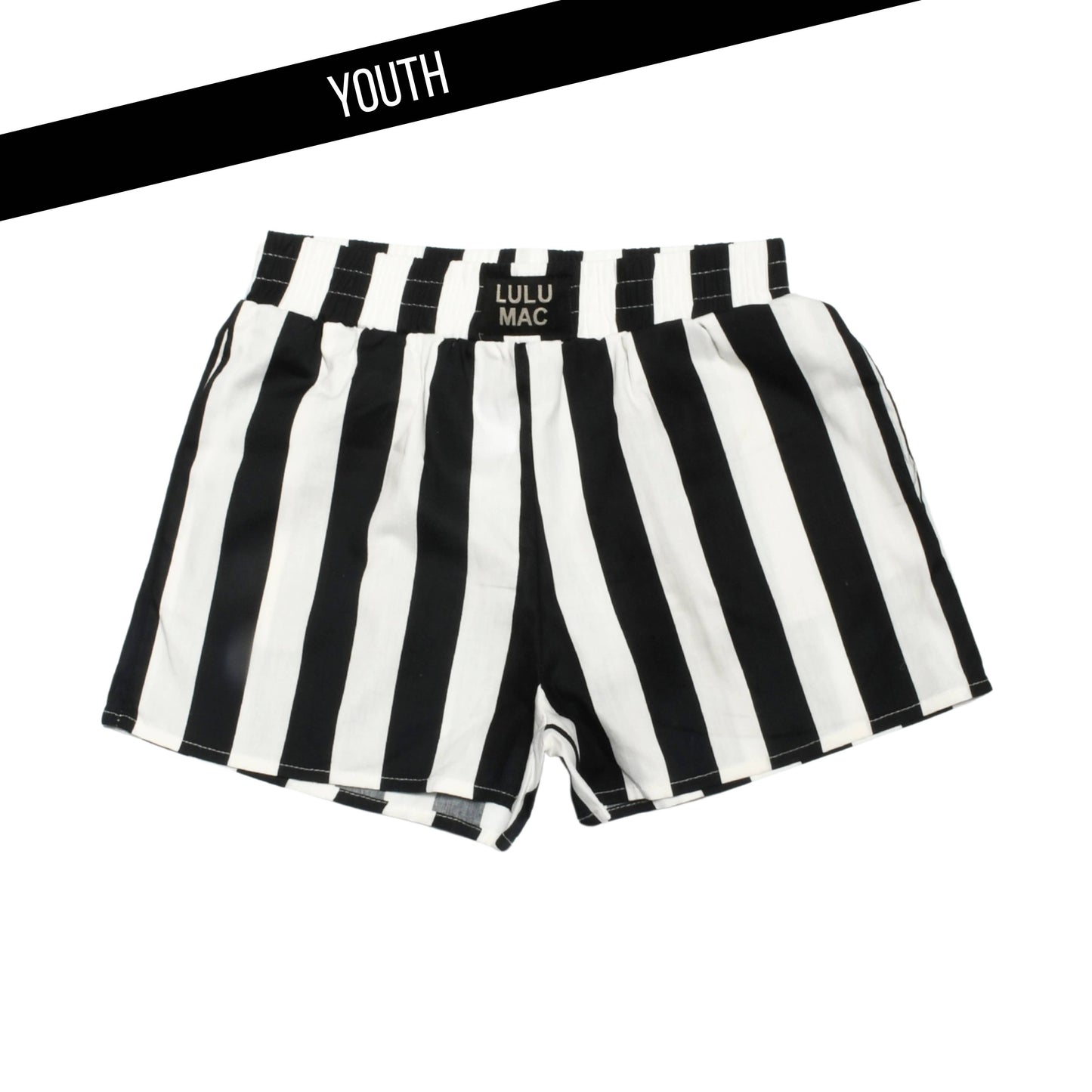 BLACK DARBY YOUTH SHORTS
