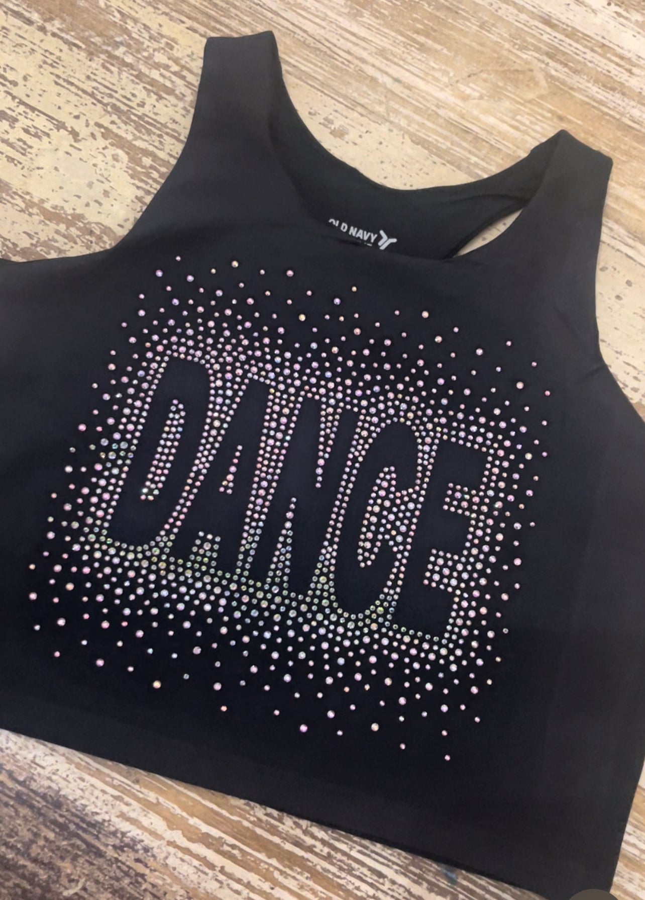 Rhinestone Dance Tank