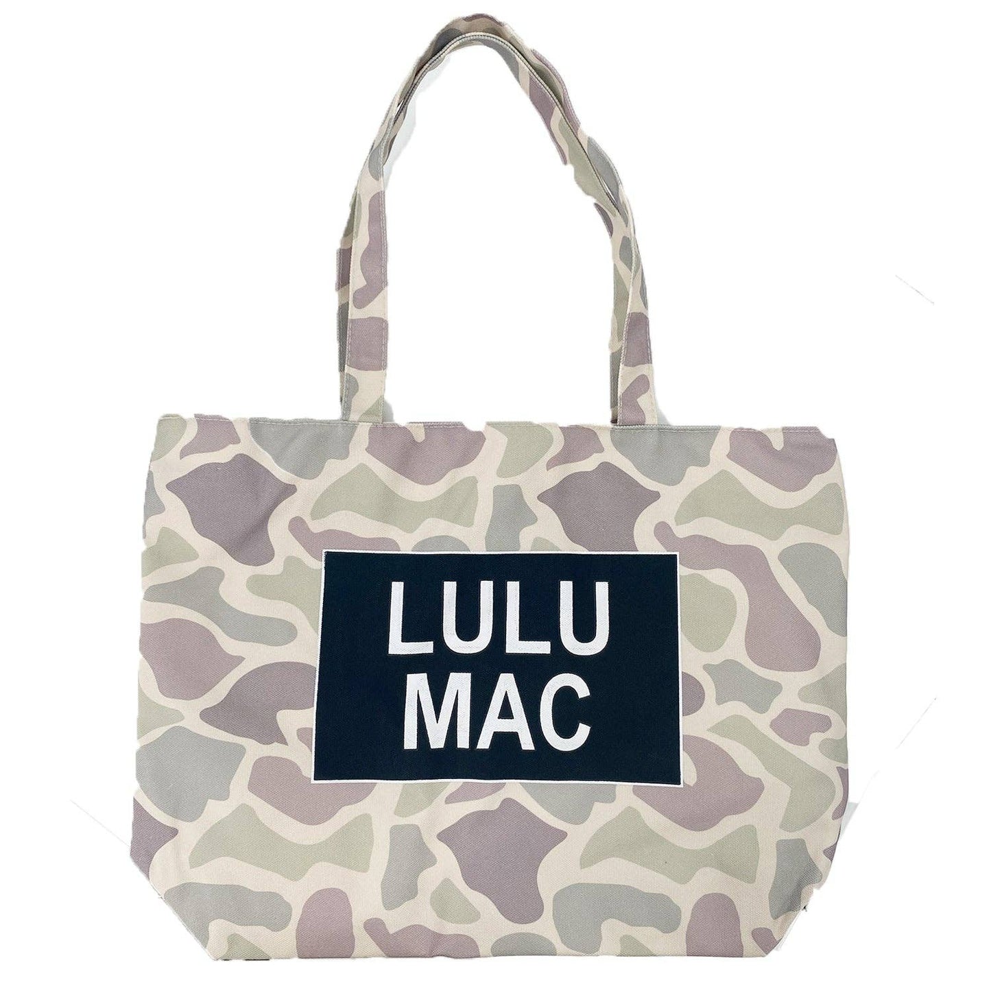 Lulu Mac Canvas Tote Light Camo