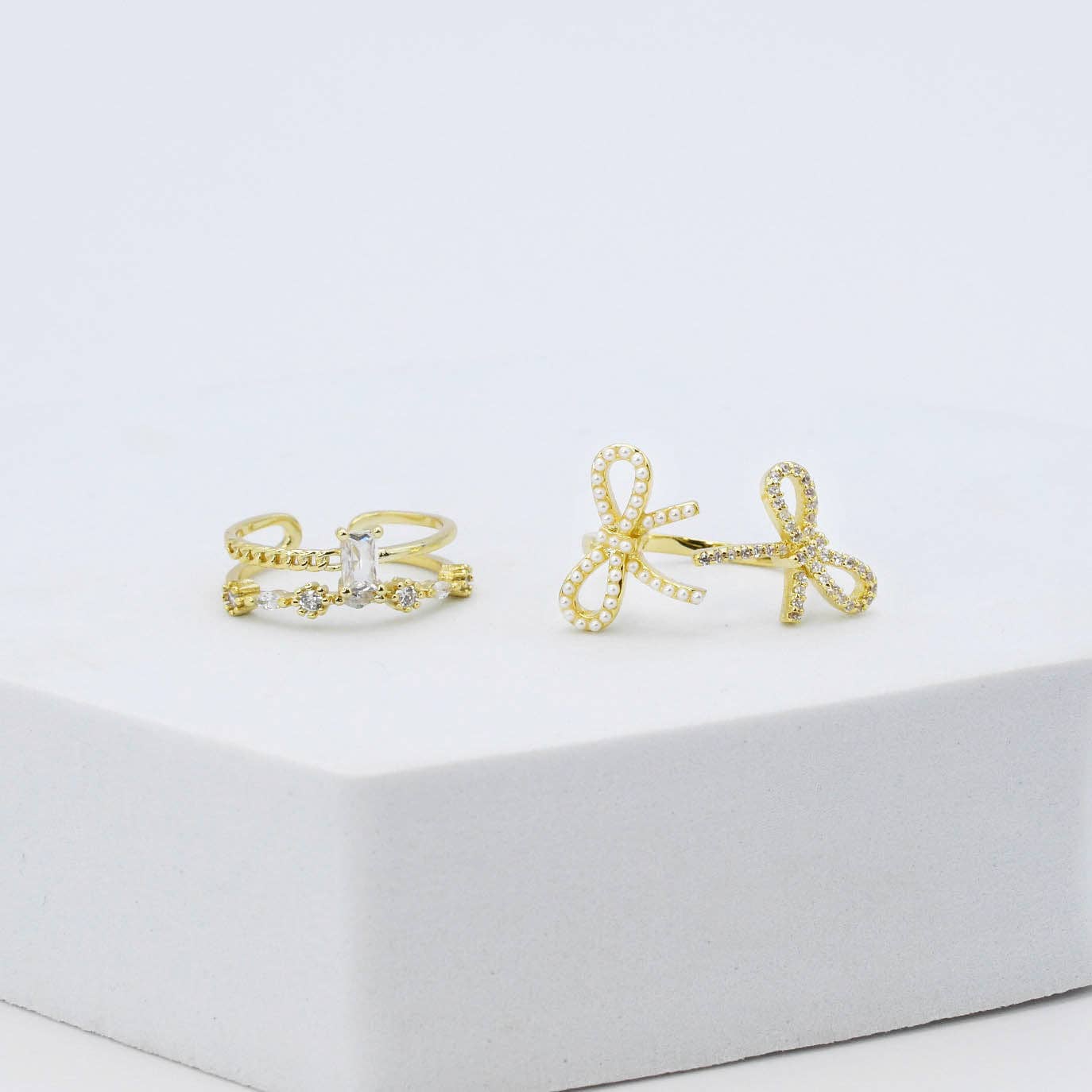Love Knot Ring Set