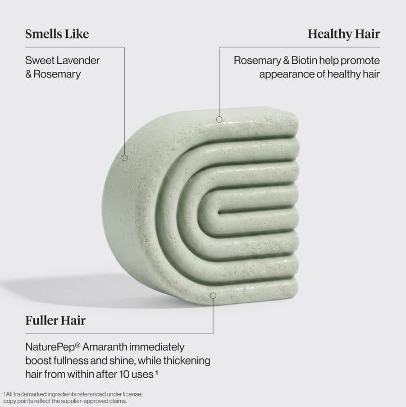 Rosemary & Biotin Volumizing Shampoo & Conditioner Bar Combo