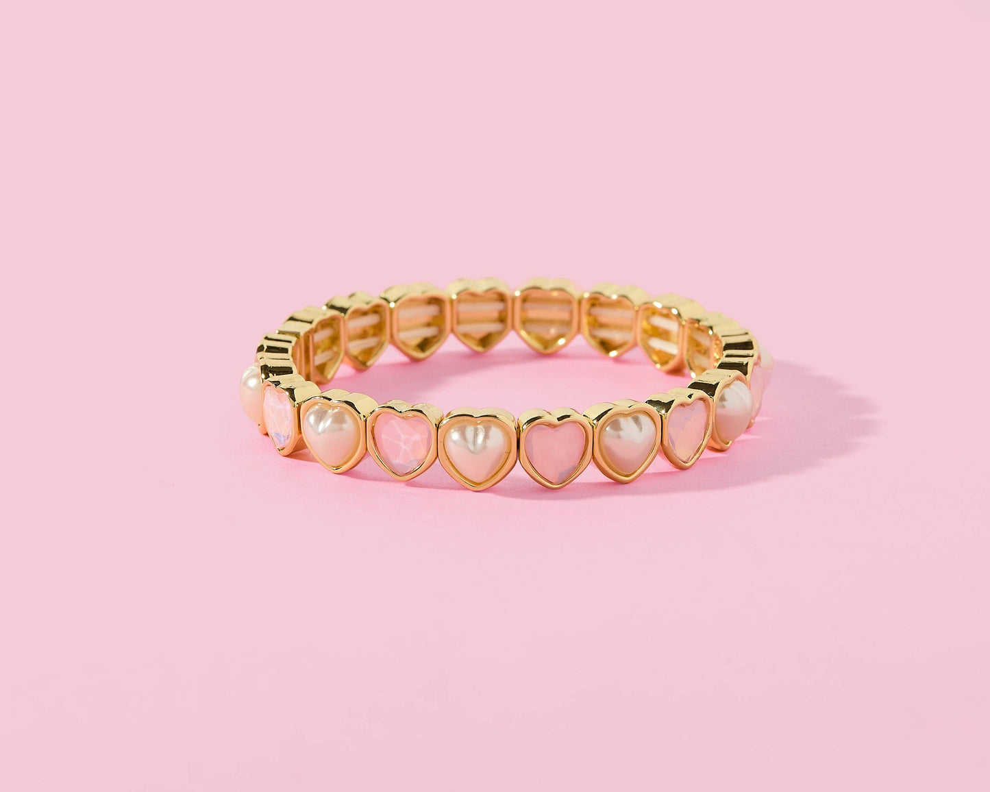 FOR FUN - Enamel Stretch Bracelet - Love - Assorted Styles