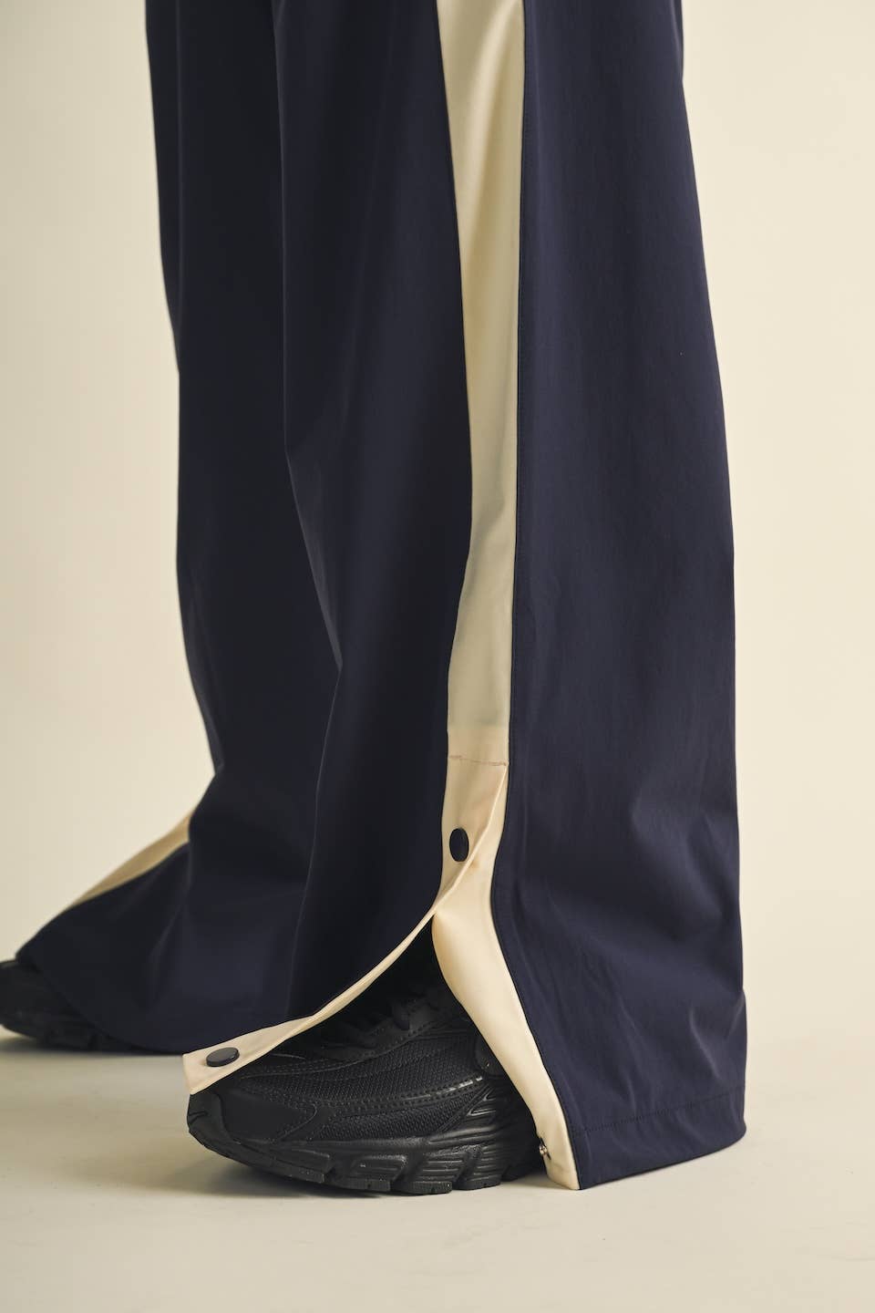 Double Layered Stripe Track Pants