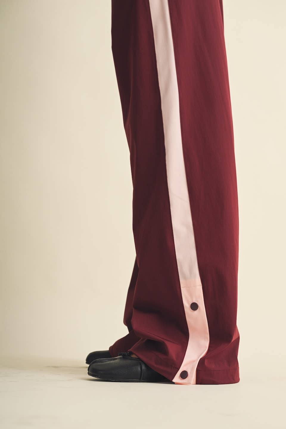 Double Layered Stripe Track Pants