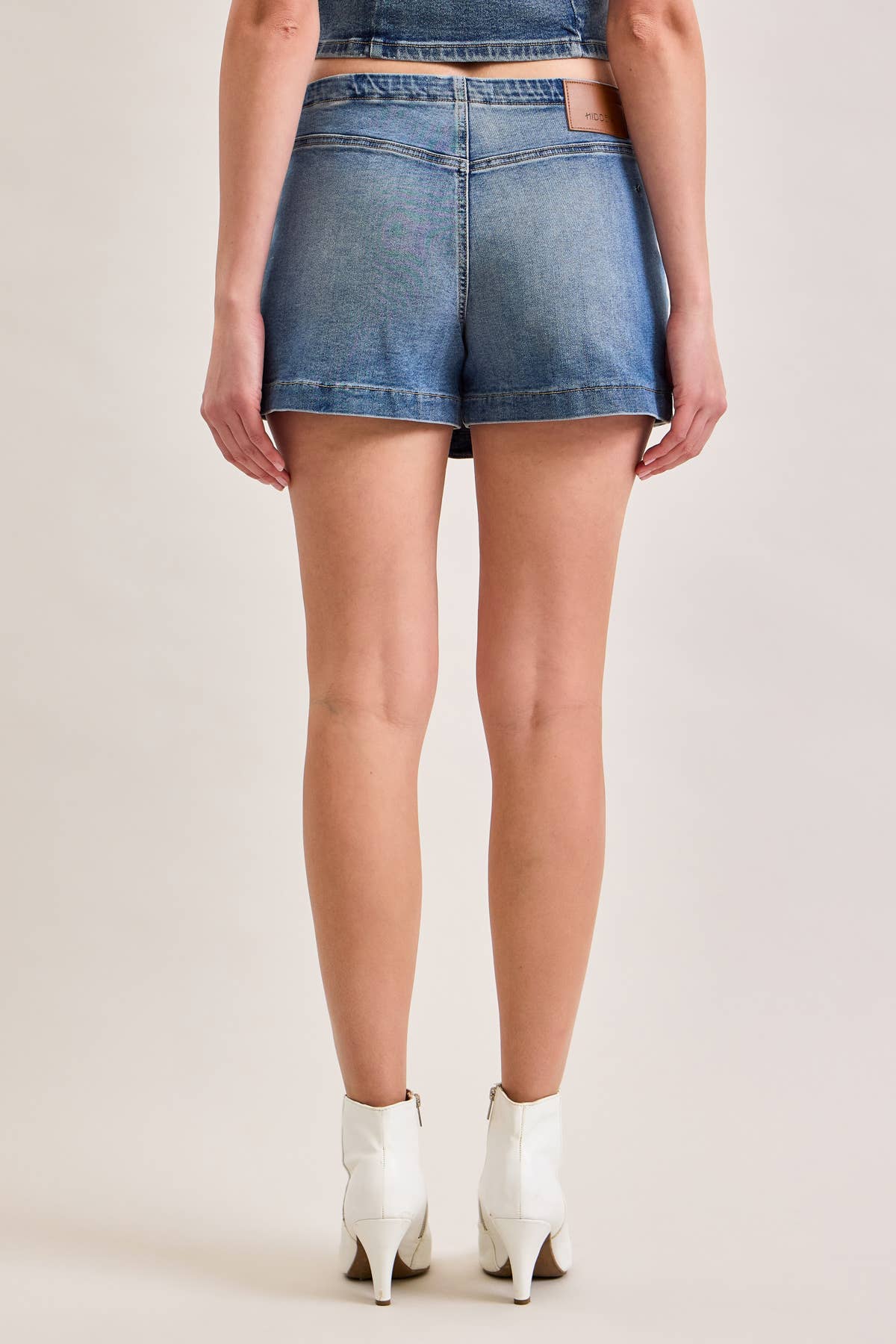 MINI SKORT WITH ASYMMETRIC FRONT