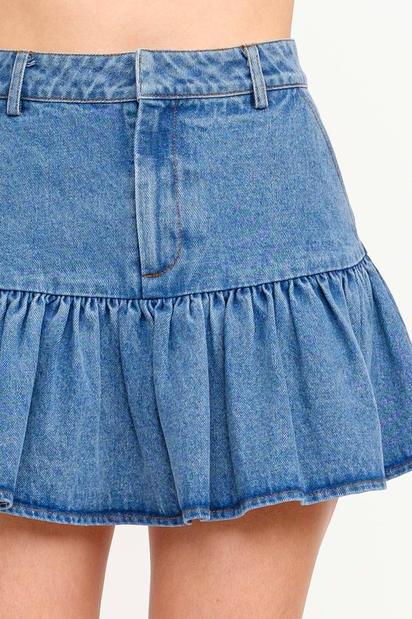 Minos Medium Wash Skirt