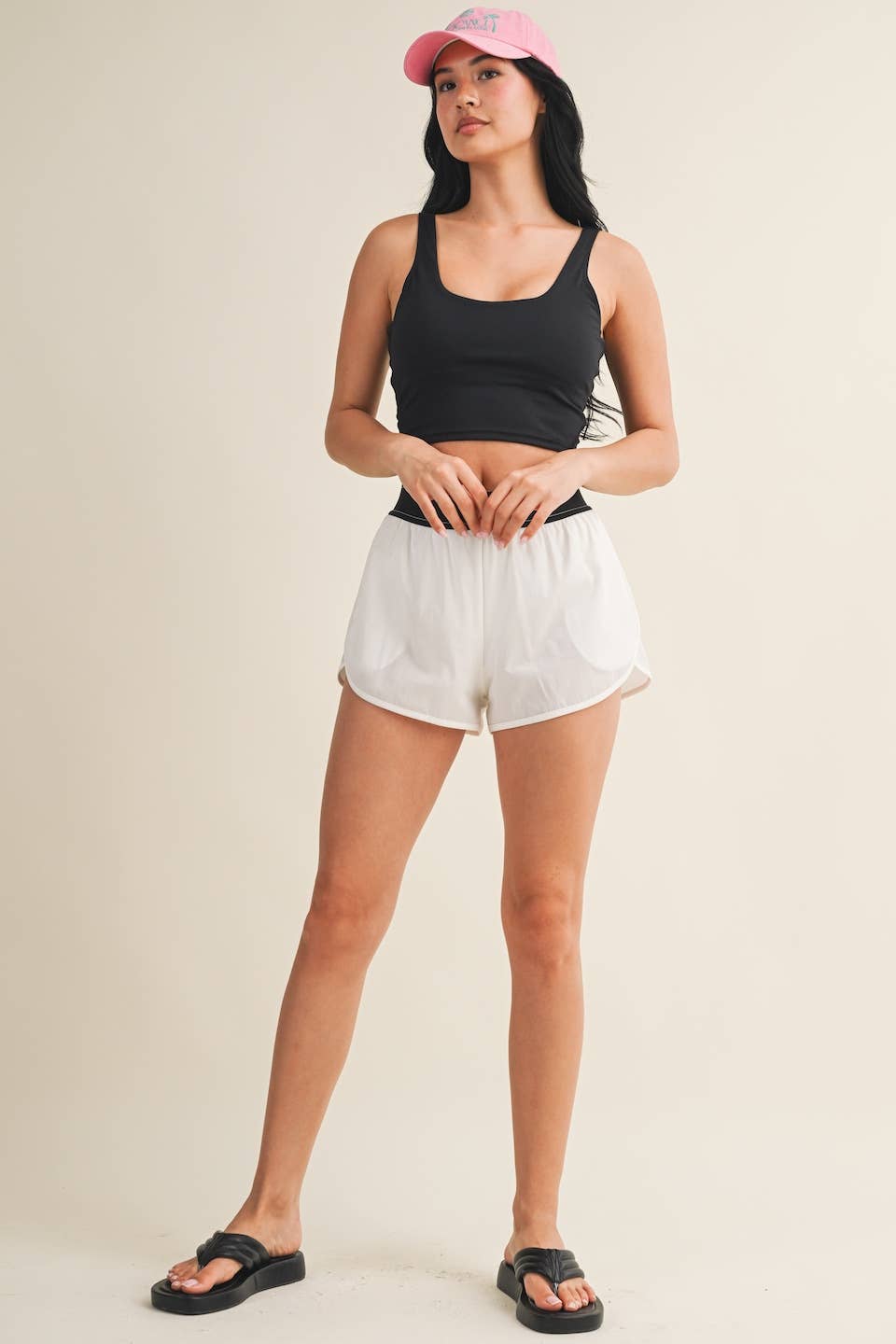 Lightweight Shorts with Elastic Waistband