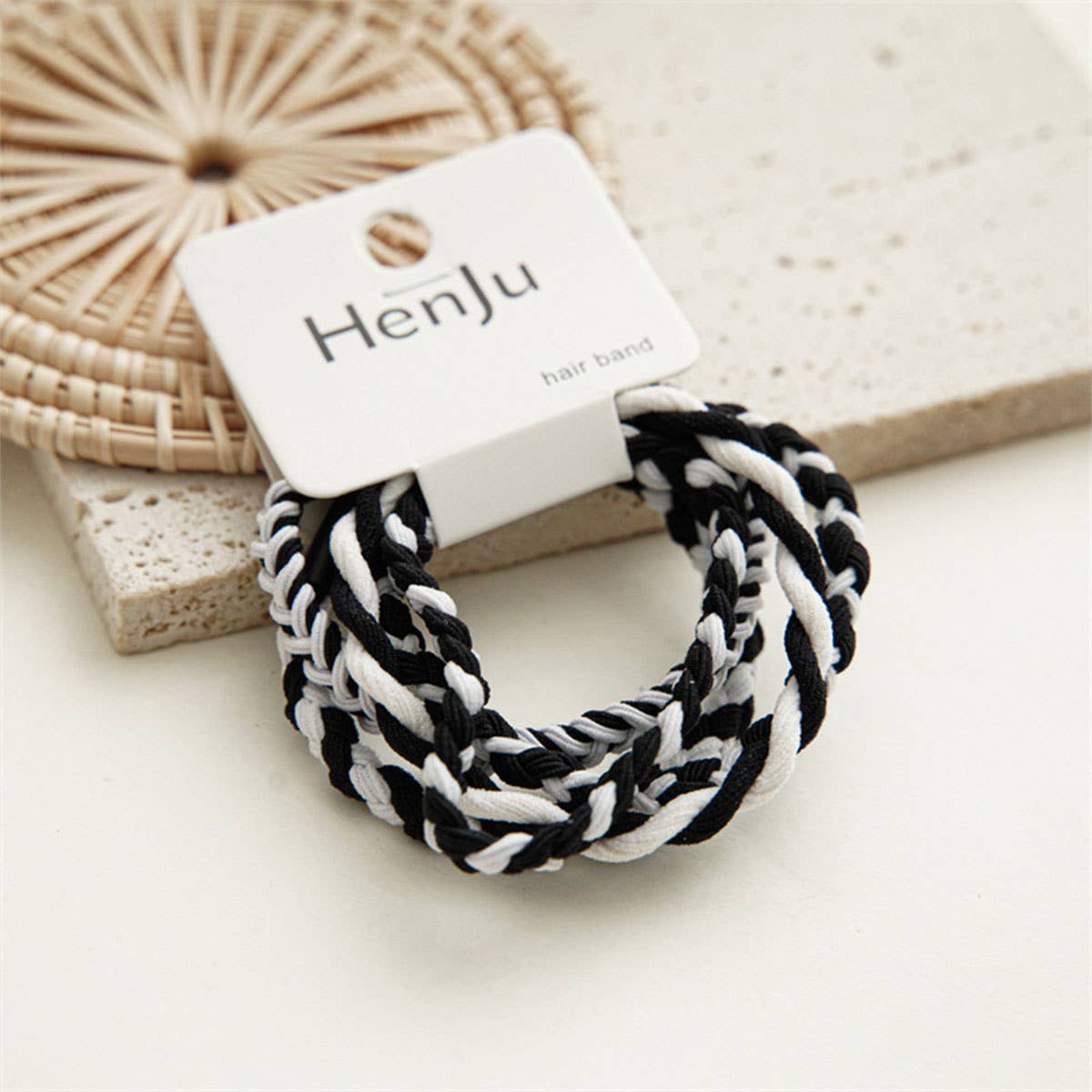 Candy Color Twisted Hair Ties , Cute Rubber Bands