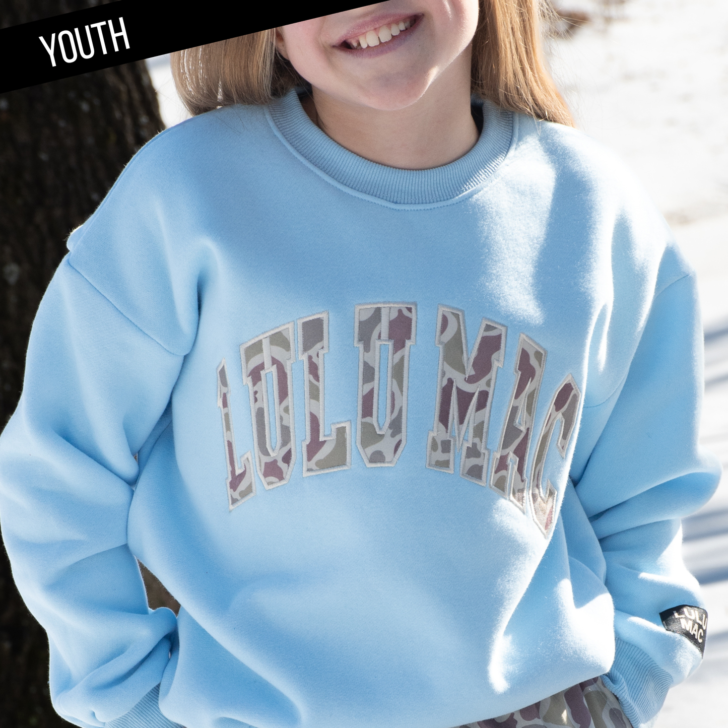 CAMO LIGHT BLUE