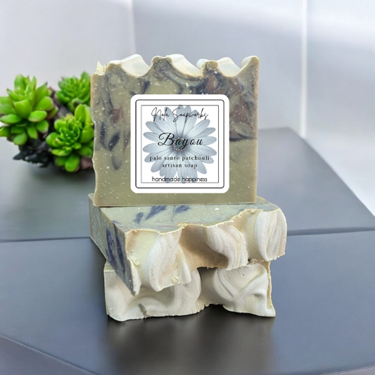 Bayou Bliss Artisan Soap - Palo Santo Patchouli