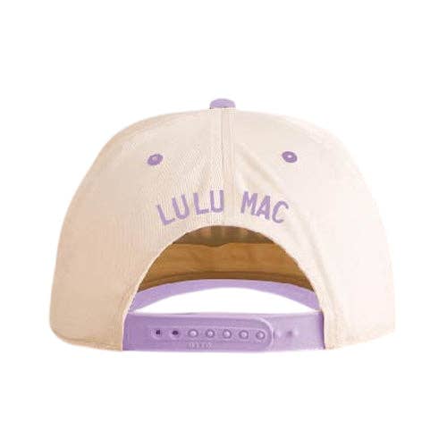 LULU MAC BEACH CAP LAVENDER
