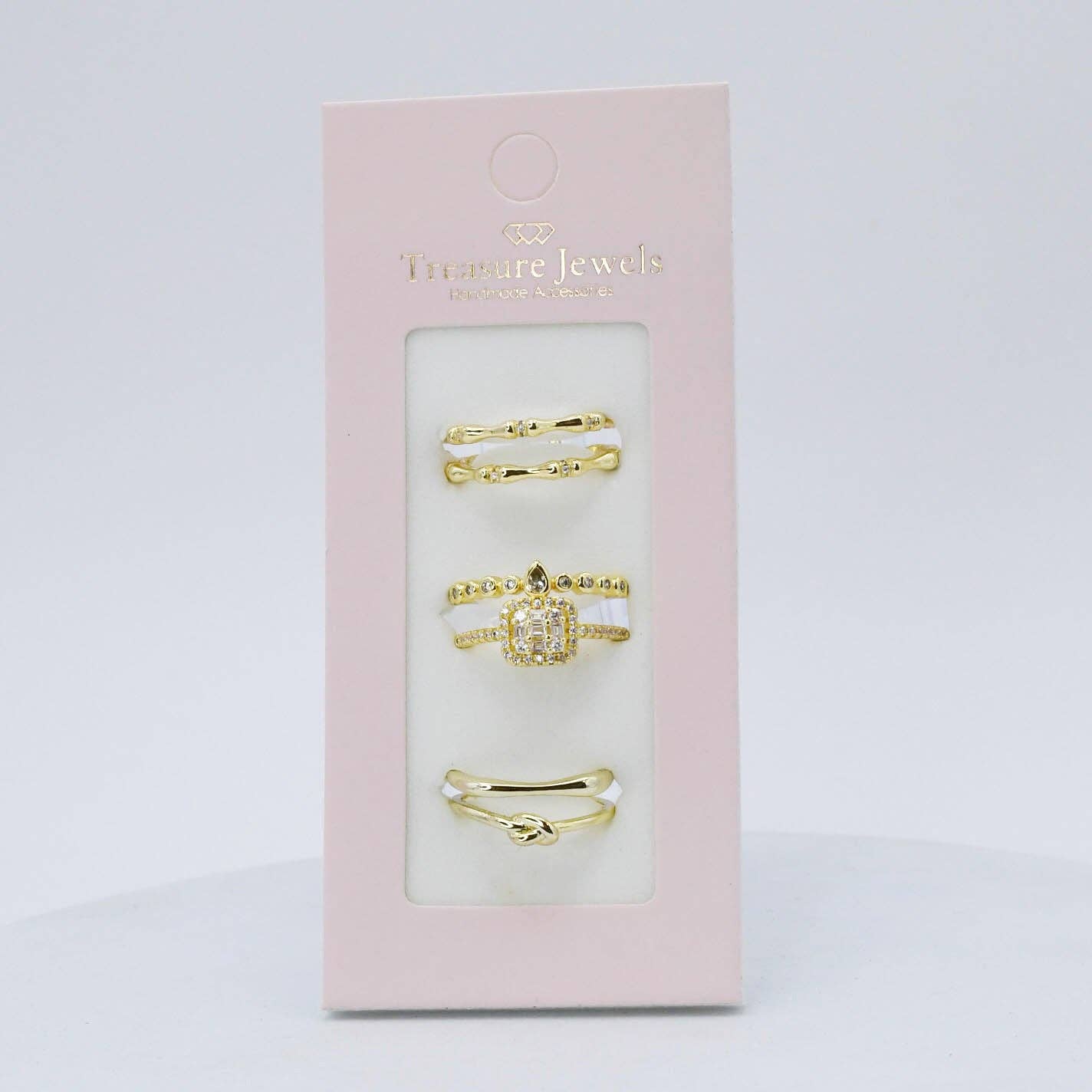 Regal Radiance Ring Set