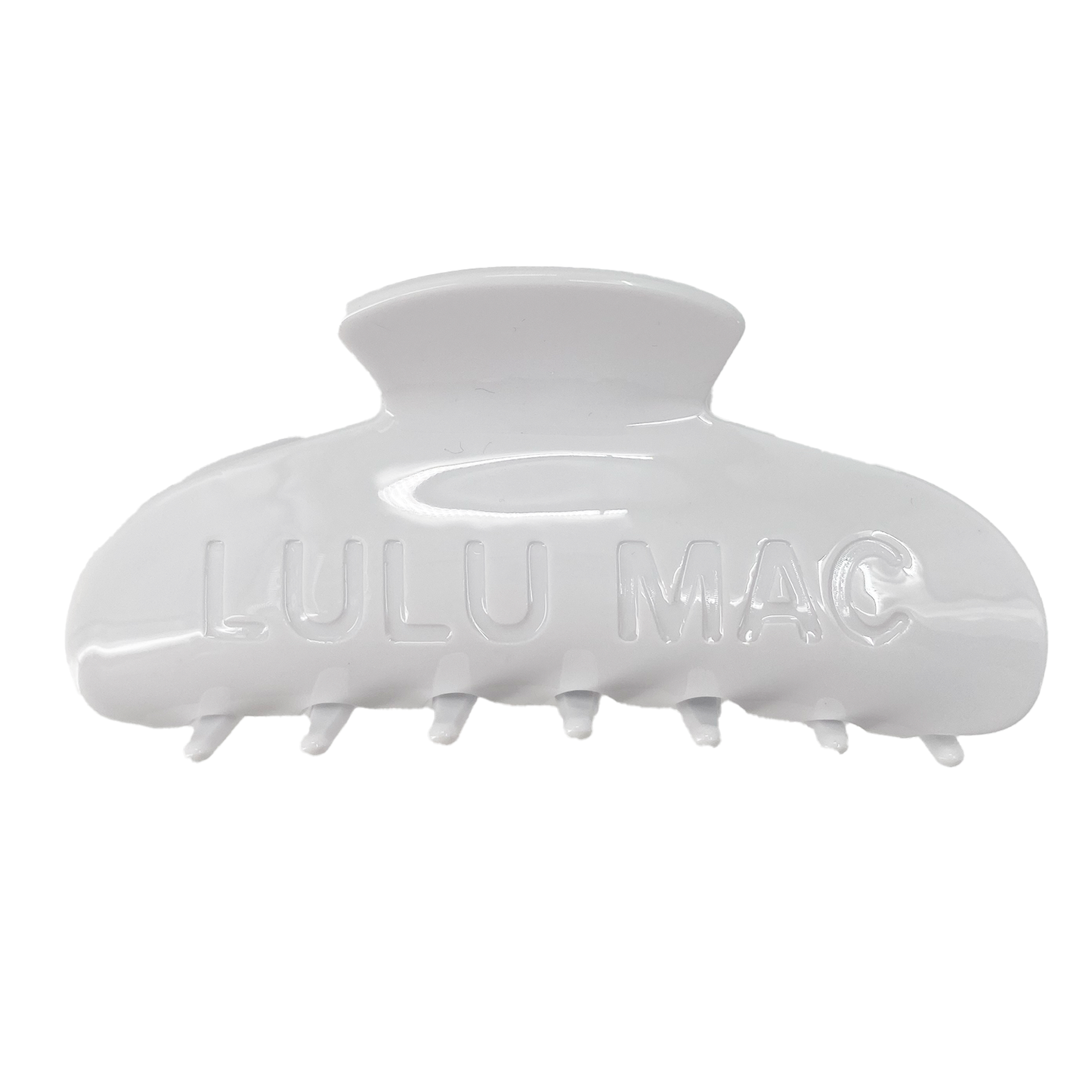 LULU MAC HAIR CLIP White
