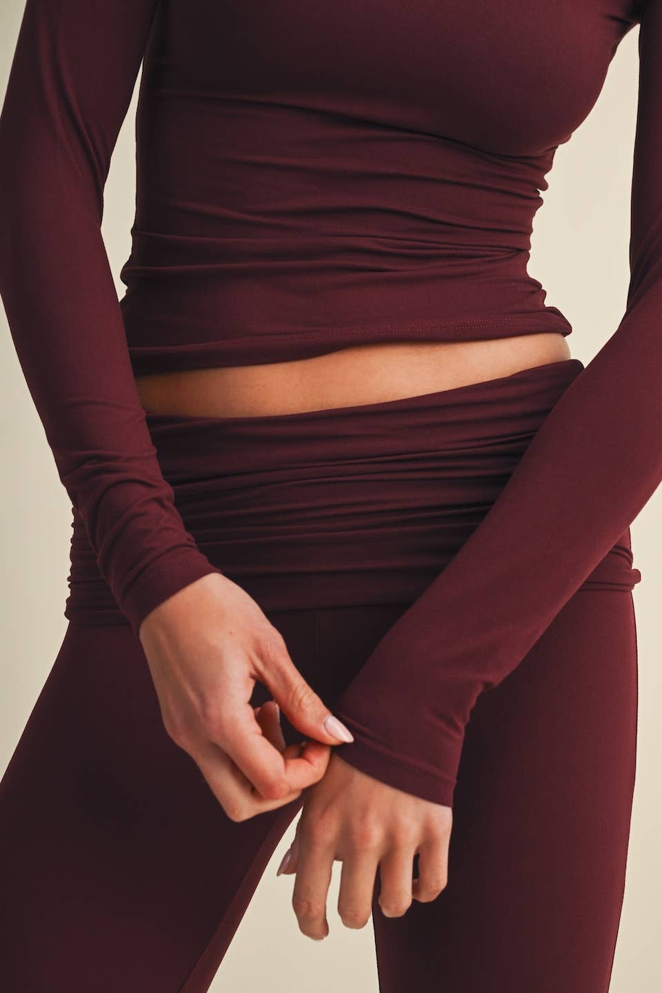 Soft Knit Jersey Long Sleeve Tee