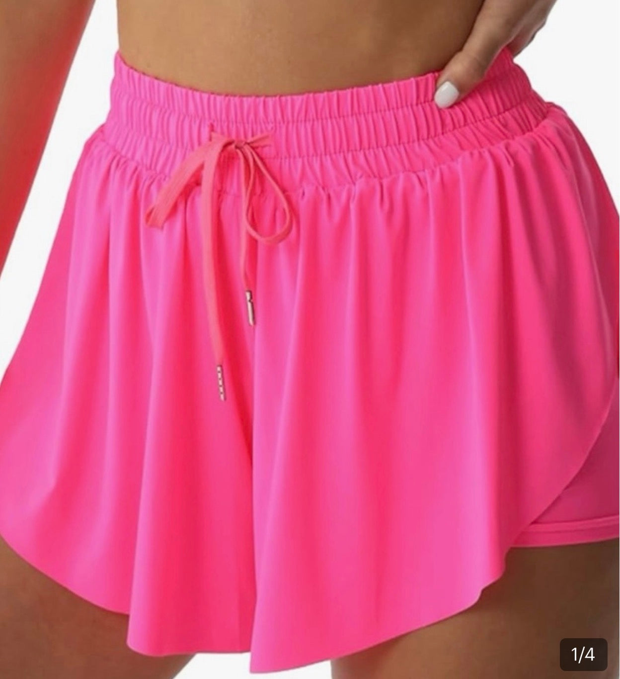 LU-ALIKE Butterfly Shorts