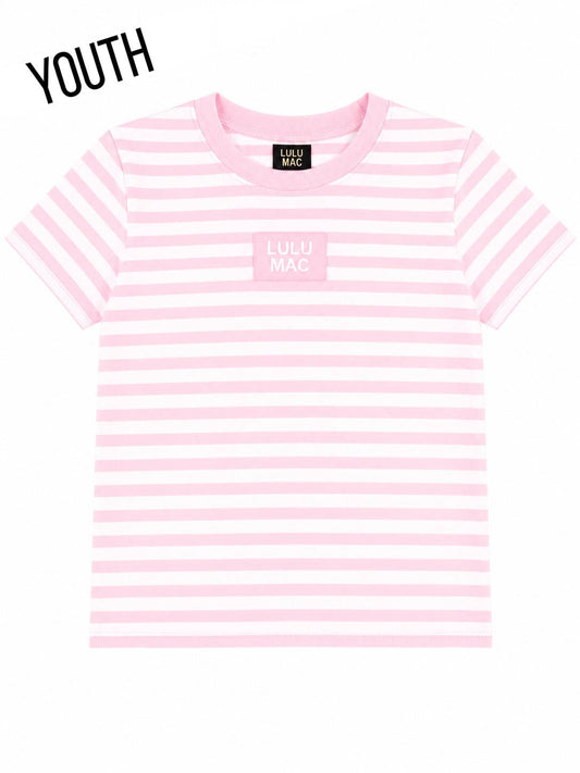 LULU MAC YOUTH STRIPE LIGHT PINK