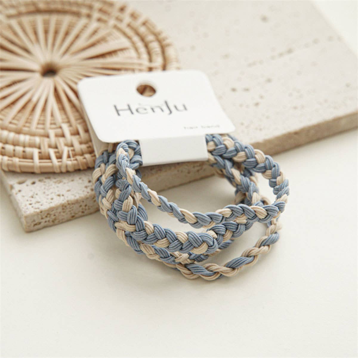 Candy Color Twisted Hair Ties , Cute Rubber Bands