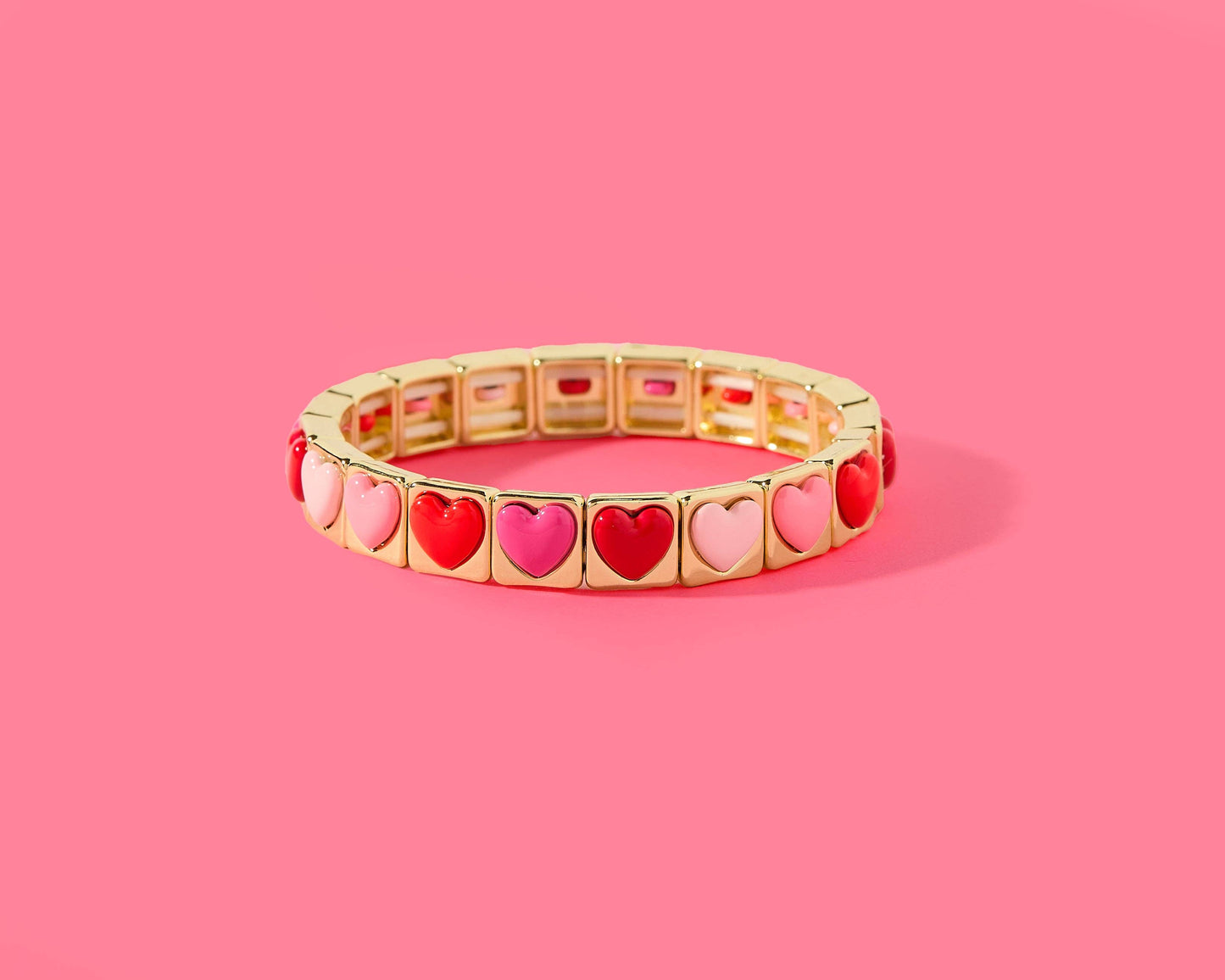 FOR FUN - Enamel Stretch Bracelet - Love - Assorted Styles