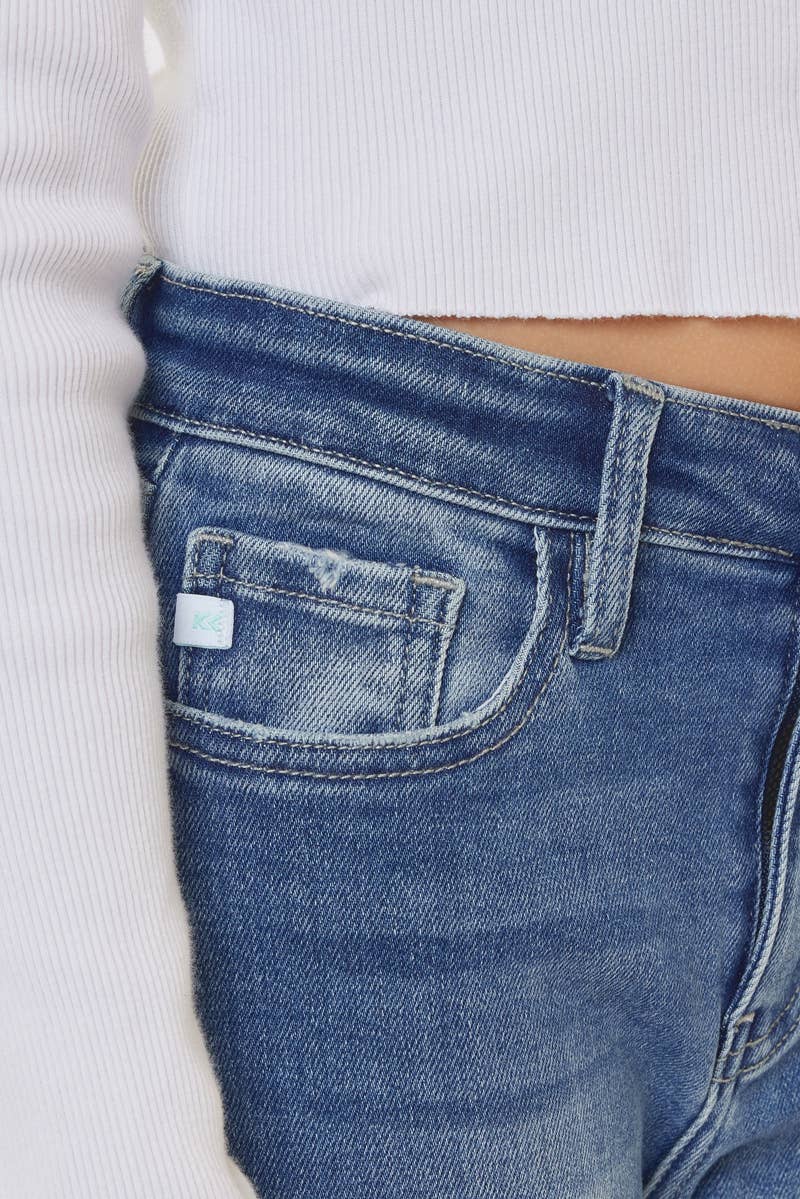 Girls Kan Can Distressed Jeans