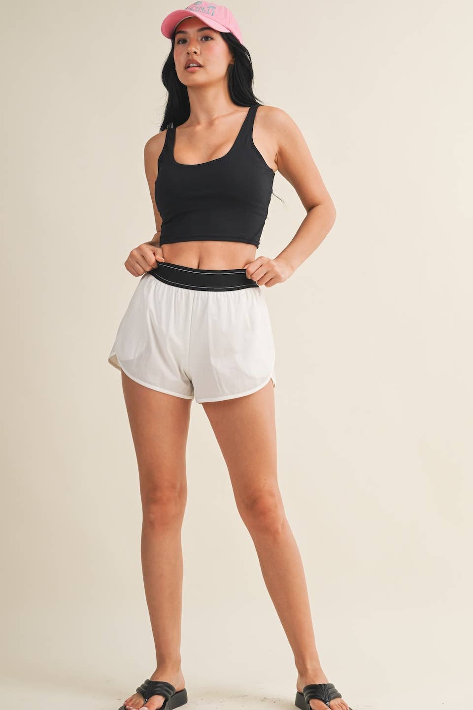 Lightweight Shorts with Elastic Waistband