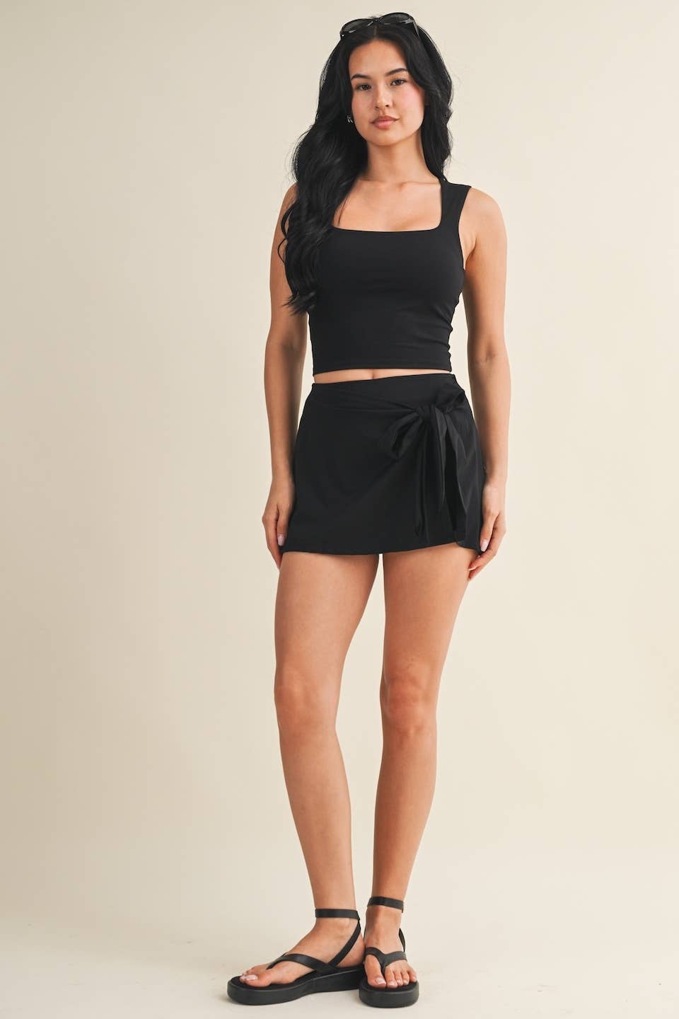 Wrap Tie Skort