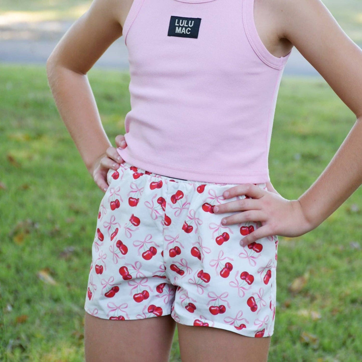 LULU MAC Cherry Youth SHORTS